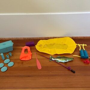 Vintage Barbie play pack water sports 1978